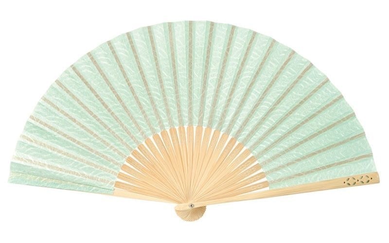 和紙を貼った扇子